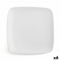 Плоская тарелка Ariane Vital Squared Ceramic White (30 x 22 см) (6 шт.)