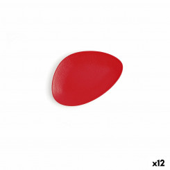 Плоская тарелка Ariane Antracita Triangular Ceramic Red (Ø 21 см) (12 шт.)