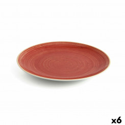 Плоская тарелка Ariane Terra Ceramic Red (24 см) (6 шт.)
