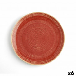 Плоская тарелка Ariane Terra Ceramic Red (Ø 29 см) (6 шт.)