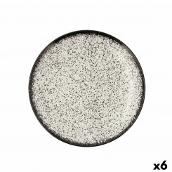 Плоская тарелка Ariane Rock Ceramic Black (Ø 27 см) (6 шт.)
