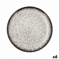 Плоская тарелка Ariane Rock Ceramic Black (Ø 31 см) (6 шт.)