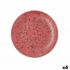 Lameplaat Ariane Oxide Ceramic Red (Ø 27 cm) (6 ühikut)