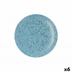 Плоская тарелка Ariane Oxide Ceramic Blue (Ø 24 см) (6 шт.)