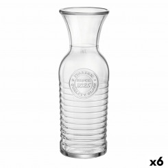 Pudel Bormioli Rocco Officina läbipaistev klaas (1 L) (6 ühikut)