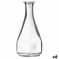 Pudel Arcoroc ruudukujuline läbipaistev klaas (1 L) (6 ühikut)