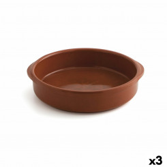 Saucepan Raimundo Ceramic Brown (Ø 28 cm) (3 Units)