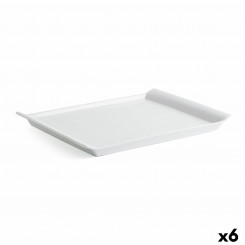 Сервировочное блюдо Quid Gastro Fresh Ceramic White (31 x 23 см) (6 шт.)