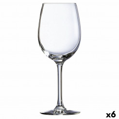 Veiniklaas Ebro Transparent Glass (580 ml) (6 ühikut)