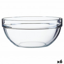 Salatikauss Luminarc läbipaistev klaas (Ø 26 cm) (6 ühikut)