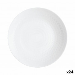 Deep Plate Luminarc Pampille valge klaas (20 cm) (24 ühikut)