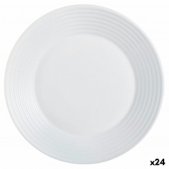 Deep Plate Luminarc Harena valge klaas (Ø 23,5 cm) (24 ühikut)