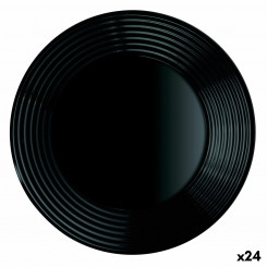 Глубокая тарелка Luminarc Harena Black Glass (Ø 23,5 см) (24 шт.)