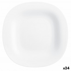 Magustoiduroog Luminarc Carine White Glass (19 cm) (24 ühikut)