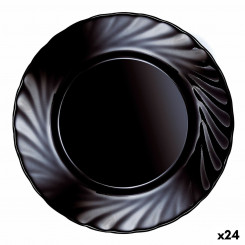 Десертное блюдо Luminarc Trianon Black Glass (Ø 19,5 см) (24 шт.)