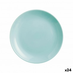 Десертное блюдо Luminarc Diwali Turquoise Glass (19 см) (24 шт.)