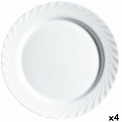 Сервировочное блюдо Luminarc Trianon белое стекло (32,5 см) (4 шт.)