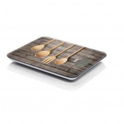 Digitaalne köögikaal LAICA KS5010 lusikad pruunid 10 kg (18,5 x 22,7 x 1,7 cm)