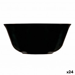 Bowl Luminarc Carine Black Multi-use Glass (12 cm) (24 Units)