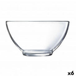 Bowl Luminarc Ariba Transparent Glass (500 ml) (6 Units)