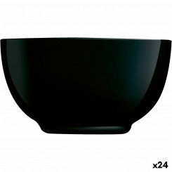 Чаша Luminarc Diwali Black Glass Закаленное стекло (14,5 см) (24 шт.)