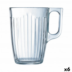 Чашка Luminarc Nuevo Breakfast Прозрачный стакан (320 мл) (6 шт.)