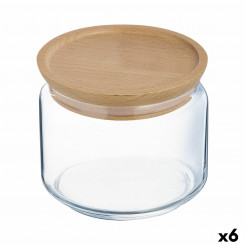 Jar Luminarc Pav Transparent Glass (500 ml) (6 Units)
