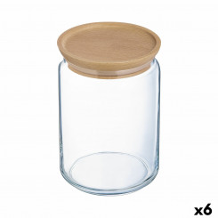 Purk Luminarc Pav läbipaistev klaas (1 L) (6 ühikut)