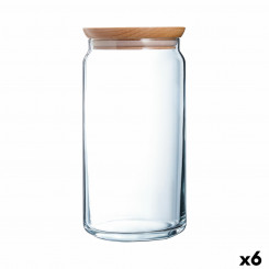 Jar Luminarc Pav Transparent Glass (1,5 L) (6 Units)