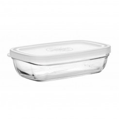 Lunch box Freshbox Transparent With lid Rectangular (15 cm)