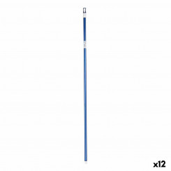 Ручка метлы 2,3 х 130 х 2,3 см Синий Металл (12 шт.)
