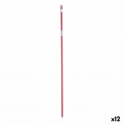 Ручка метлы 2,3 х 130 х 2,3 см Розовый Металл (12 шт.)