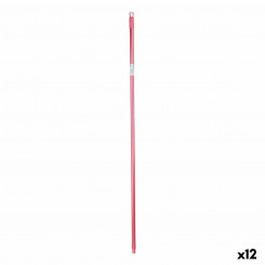 Ручка метлы 2,3 х 130 х 2,3 см Розовый Металл (12 шт.)