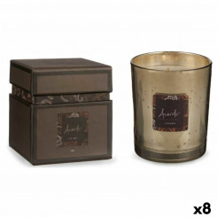 Scented Candle Coconut 8 x 9 x 8 cm (8 Units)