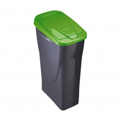 Урна для мусора Mondex Черный/Зеленый Зеленый Пластиковый полипропилен 15 л