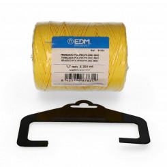 Braided skein EDM Yellow polypropylene