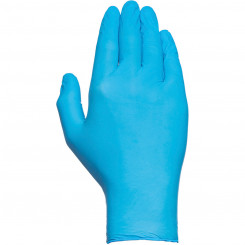 Перчатки одноразовые JUBA Box неопудренные, синие нитриловые (100 шт.)