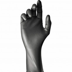 Disposable Gloves JUBA Box Powder-free Black Nitrile (50 Units)