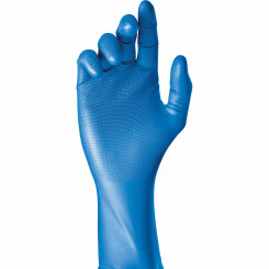 Перчатки одноразовые JUBA Box неопудренные, синий нитрил (50 шт.)