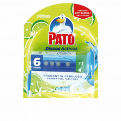 Освежитель воздуха для туалета Pato Discos Activos Lime 6 шт. Дезинфицирующее средство