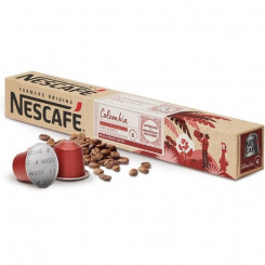 Coffee Capsules FARMERS ORIGINS Nescafé COLOMBIA Decaffeinated (10 uds)