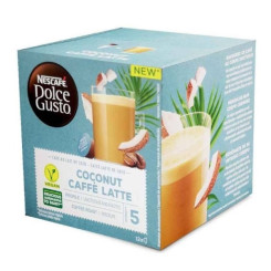 Coffee Capsules Dolce Gusto White coffee Coconut (12 uds)