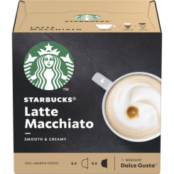 Coffee Capsules Starbucks Latte Macchiato (12 uds)