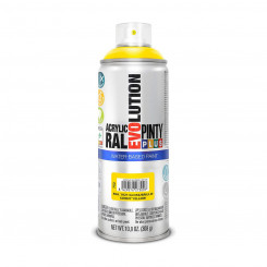 Spray paint Pintyplus Evolution RAL 1021 Water-based Sunny Yellow 300 ml