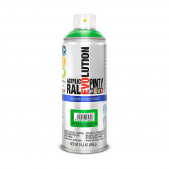 Spray paint Pintyplus Evolution RAL 6018 Water-based Yellow Green 300 ml