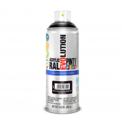 Spray paint Pintyplus Evolution RAL 9005 Water-based Jet Black 300 ml