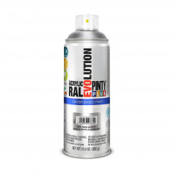 Spray paint Pintyplus Evolution RAL 9006 Water-based White Aluminium 300 ml