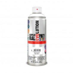 Spray paint Pintyplus Evolution RAL 9010 300 ml Satin finish Pure White