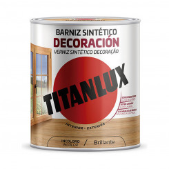 Synthetic varnish TITANLUX m10100014 250 ml Colourless Shiny