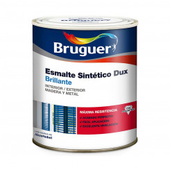Synthetic enamel Bruguer Dux Shiny 250 ml Black